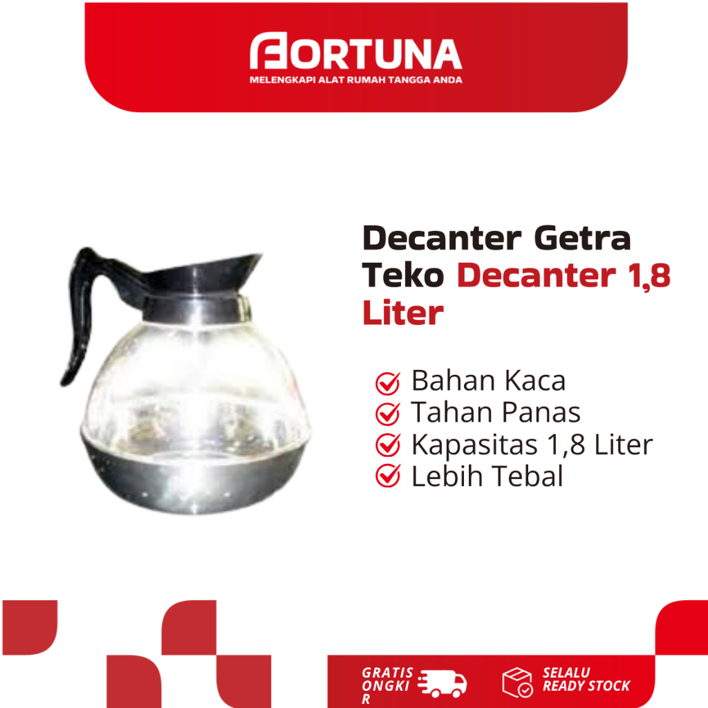 Decanter Getra  Teko Decanter 1,8 Liter
