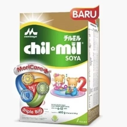 Chil Mil Soya susu bubuk formula bayi chilmil 6-12 bulan 200gr / 600gr