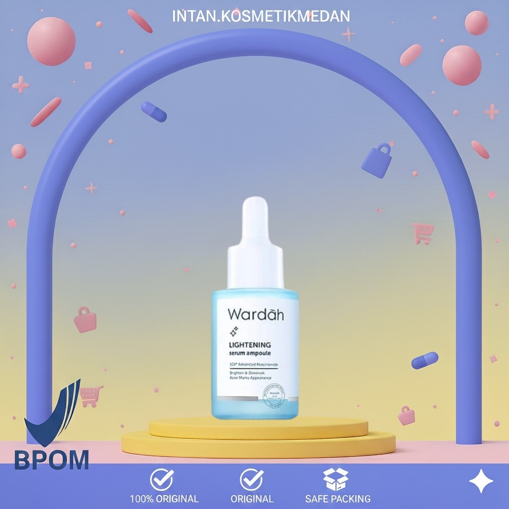 Wardah Lightening Serum Ampoule 30 ml | Serum Ampoule