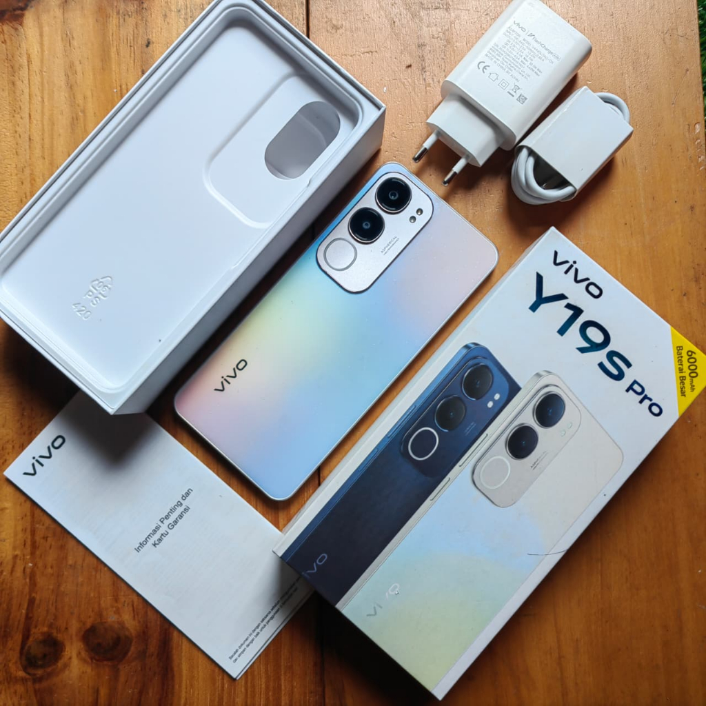 VIVO Y19S PRO SECOND 6/128GB HANDPHONE SECOND HP SEKEN HP BEKAS HP MURAH