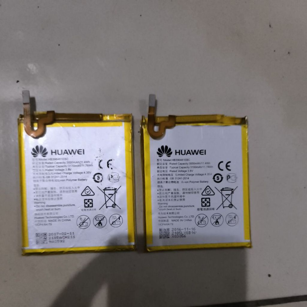Baterai huawei Cam l21, y6 dual, honor 5x Ori