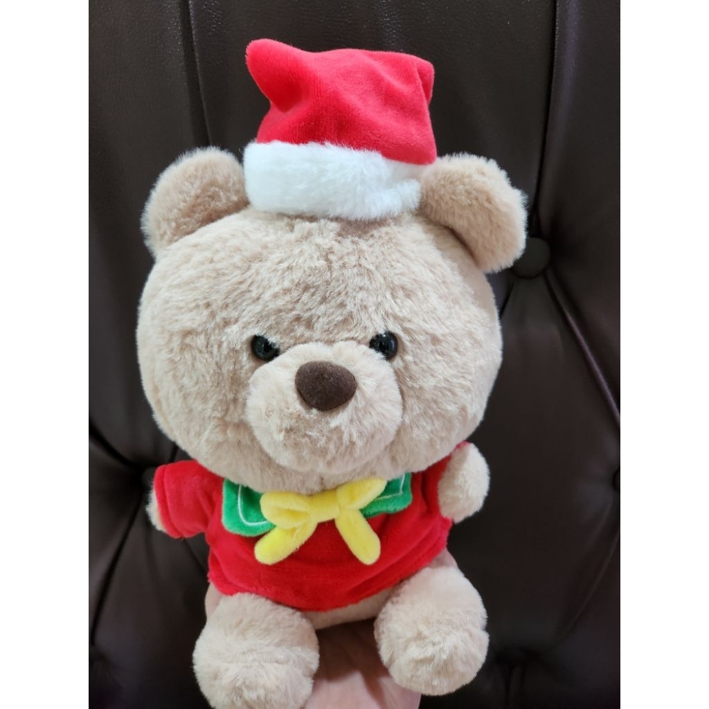 Boneka beruang natal boneka capit kkv ohsome