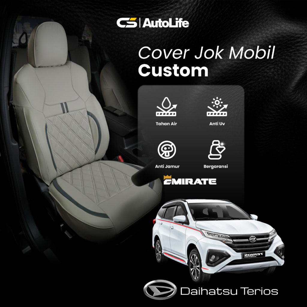 Sarung Jok Mobil / Cover Jok Mobil Daihatsu Terios - CS Autolife
