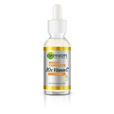 GARNIER Booster Serum Light 30X Vitamin C Lemon Yuzu 30ml Mencerahkan Kulit
