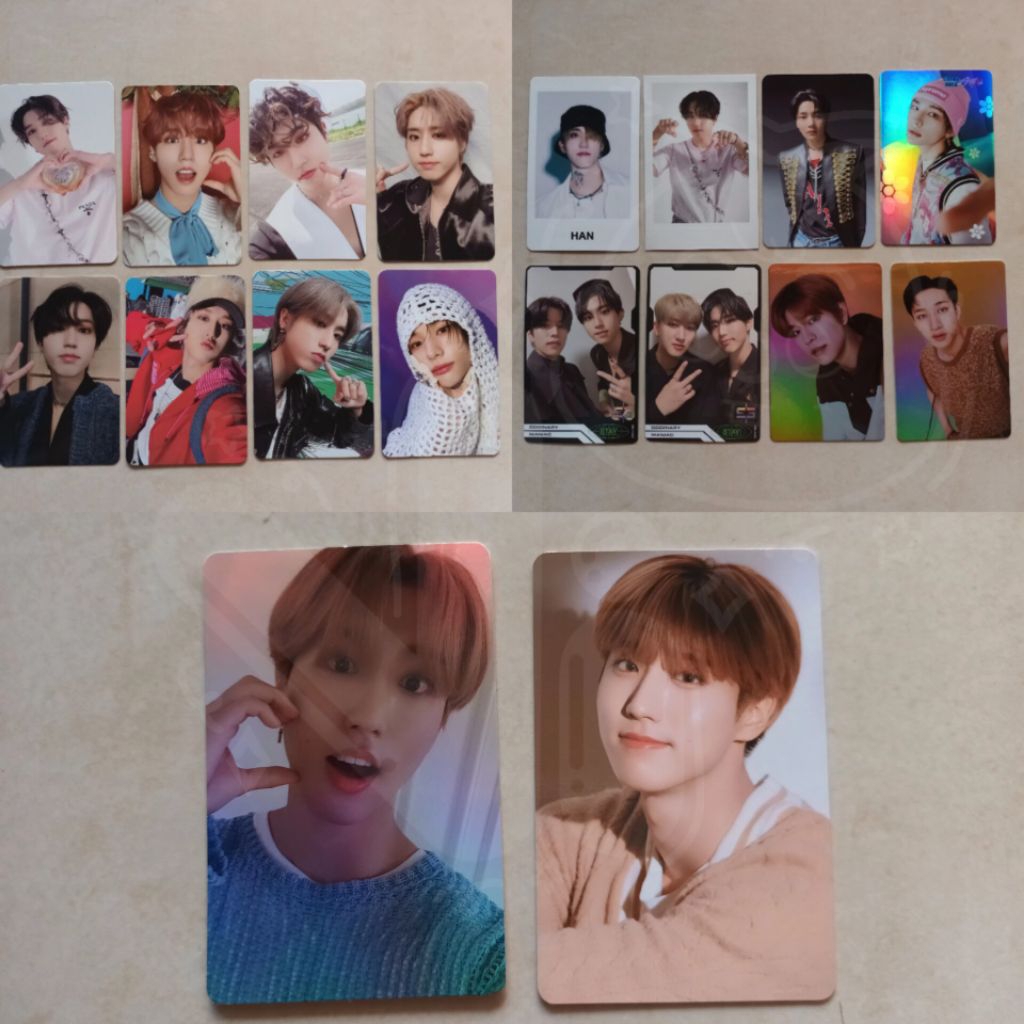 [CLEARANCESALE] Photocard PC Stray Kids Han Bang Chan Hyunjin I.N Seungmin 5 Star Nacific Maxident R