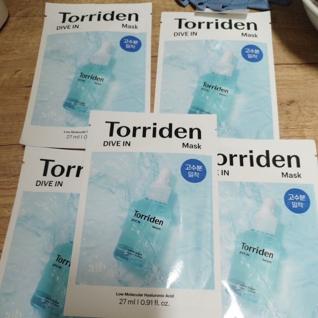 Torriden dive in mask