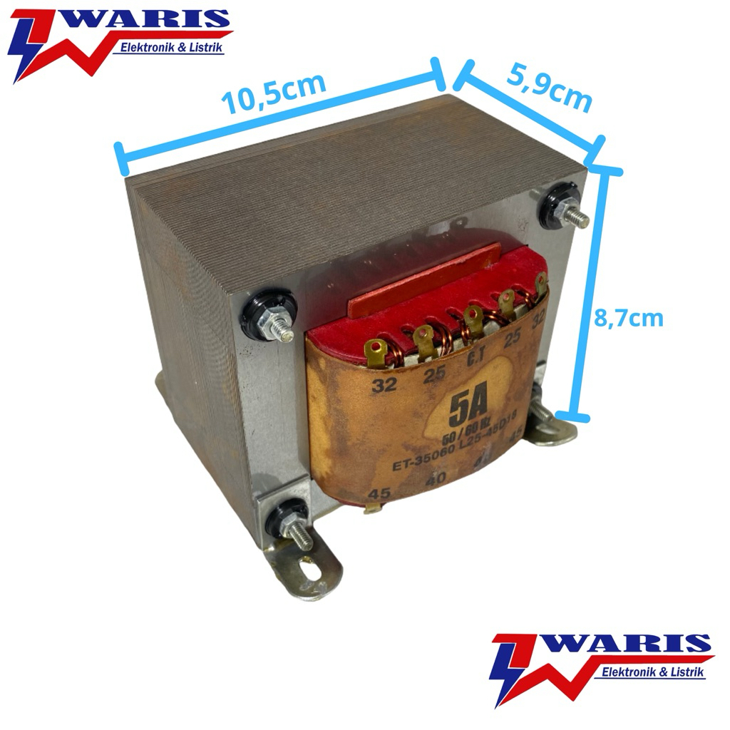 Trafo ERA Murni CT 5A Ampere 45v Travo