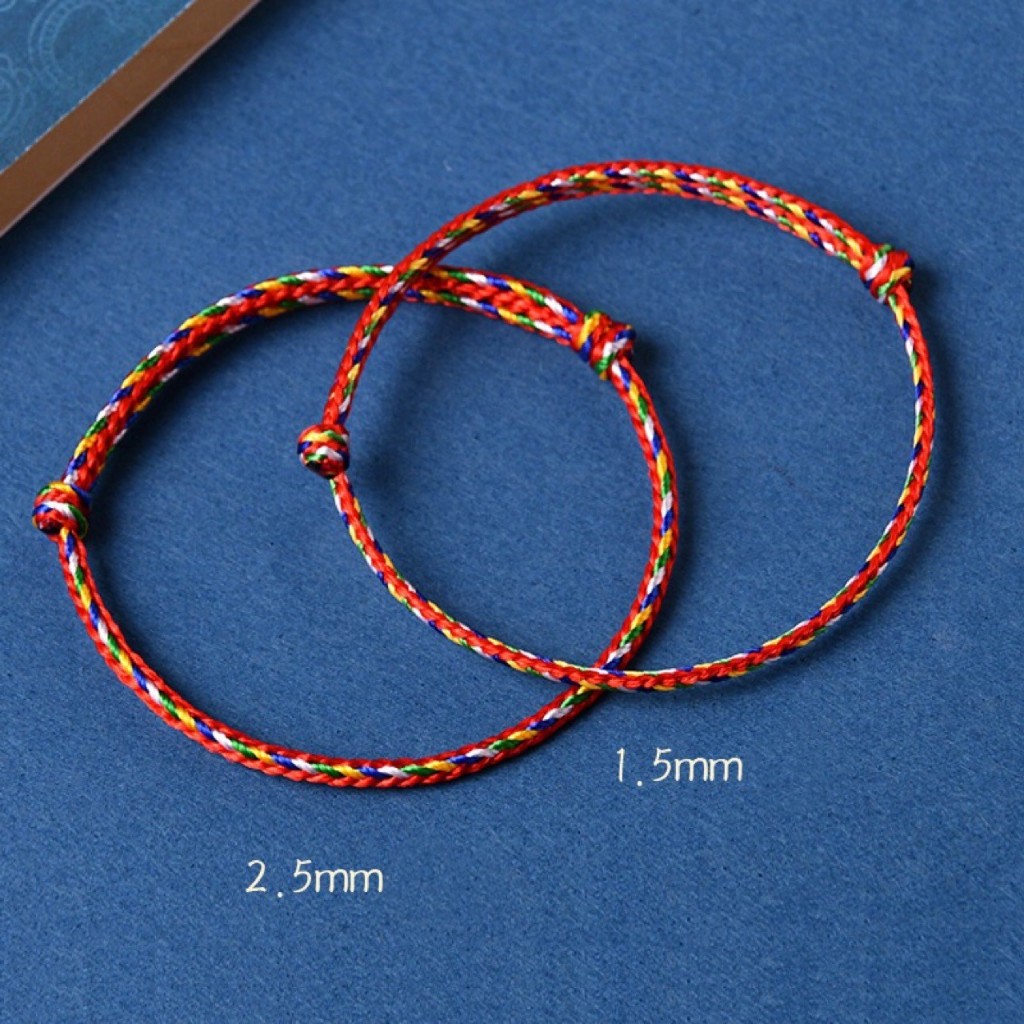 Gelang Tali Warna-warni 5 Elemen