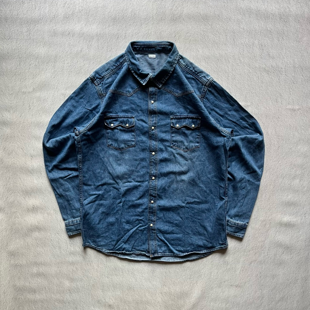 UNIQLO LONGSLEEVE WESTERN SHIRT