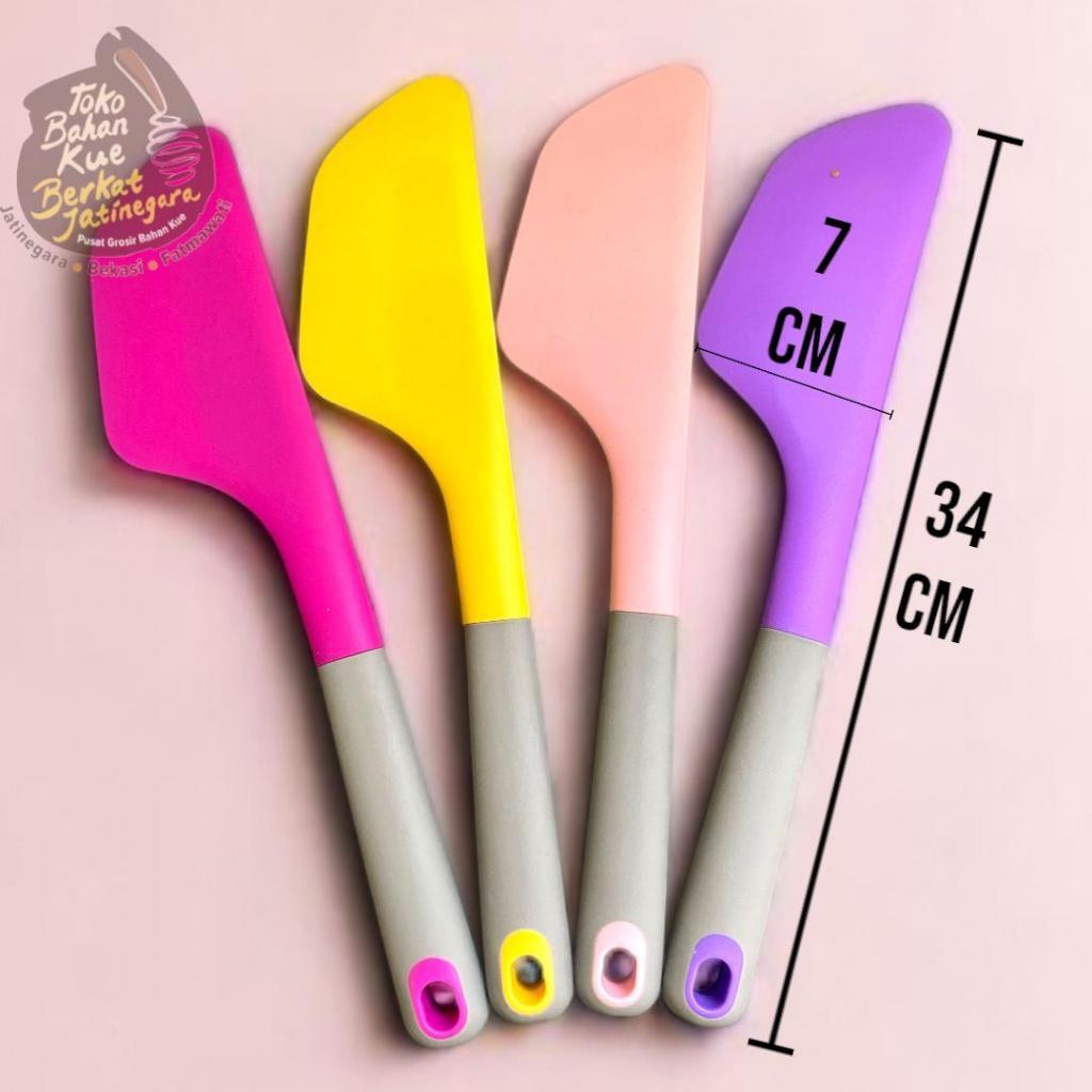 SPATULA SILICONE / SPATULA SILICONE JUMBO & PANJANG / SPATULA / PCS