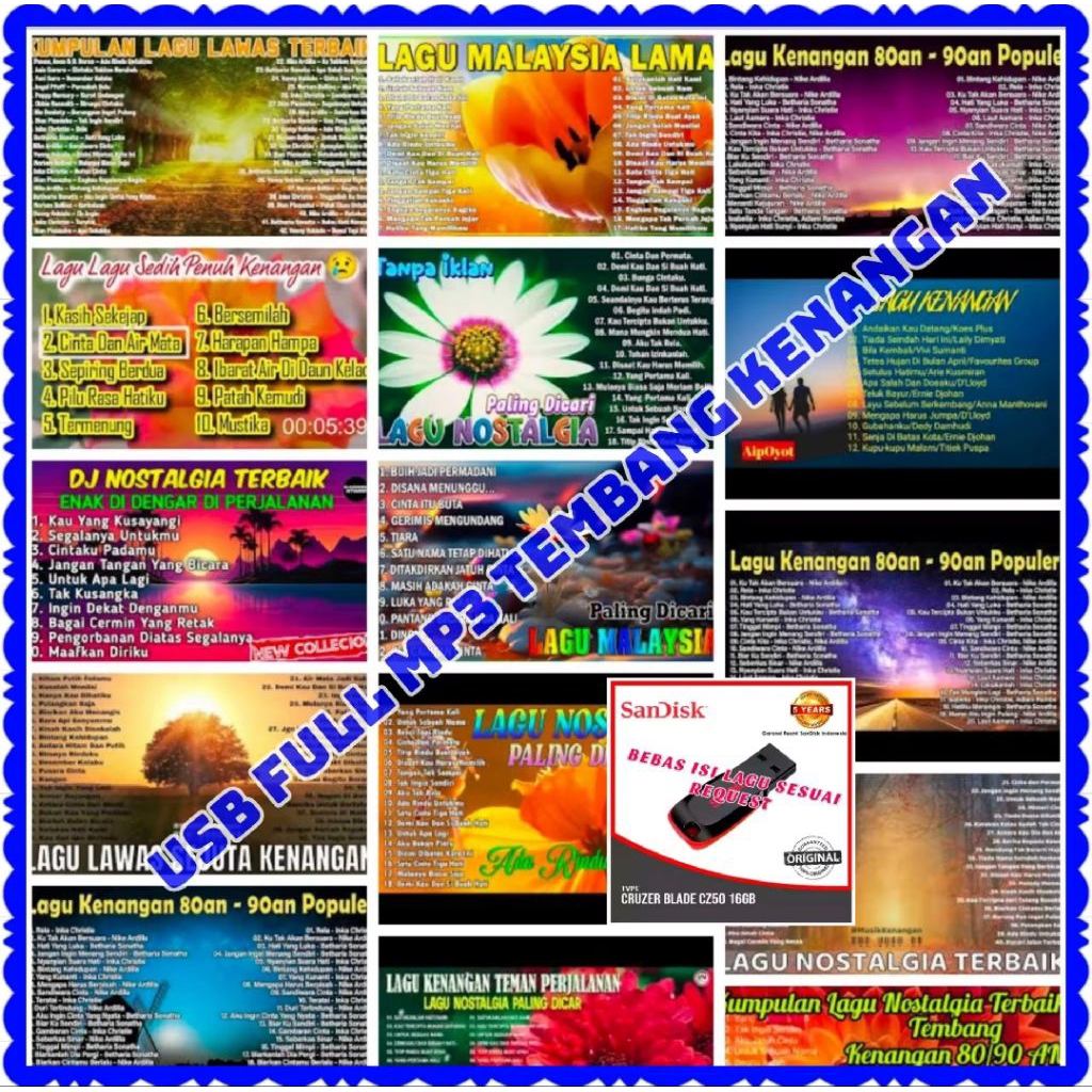 FLASHDISK LAGU TEMBANG NOSTALGIA-FLASHDISK LAGU NOSTALGIA-FLASHDISK LAGU NOSTALGIA MP3