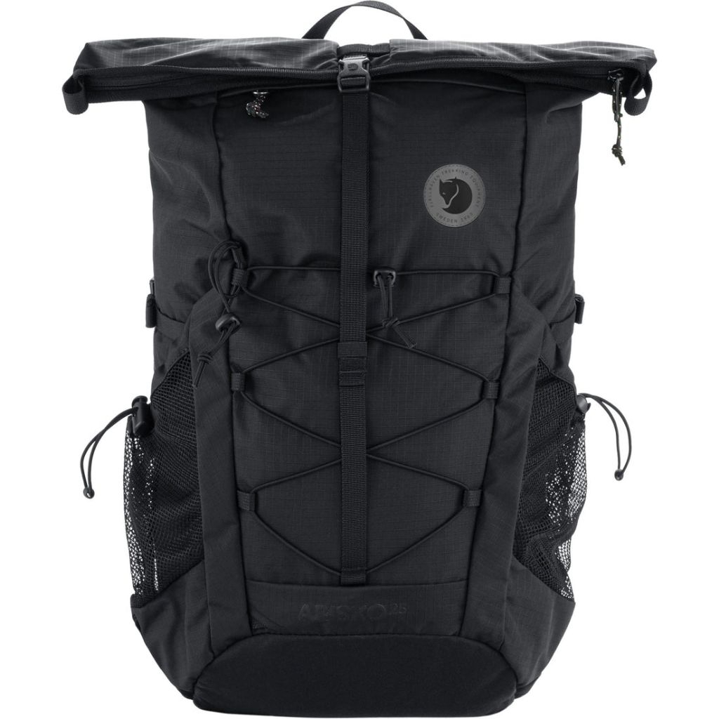 Fjallraven Abisko Hike Foldsack Rucksack Black