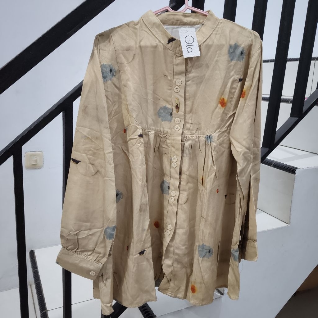 Atasan Heringbone Qla | Atasan Crespo fafa