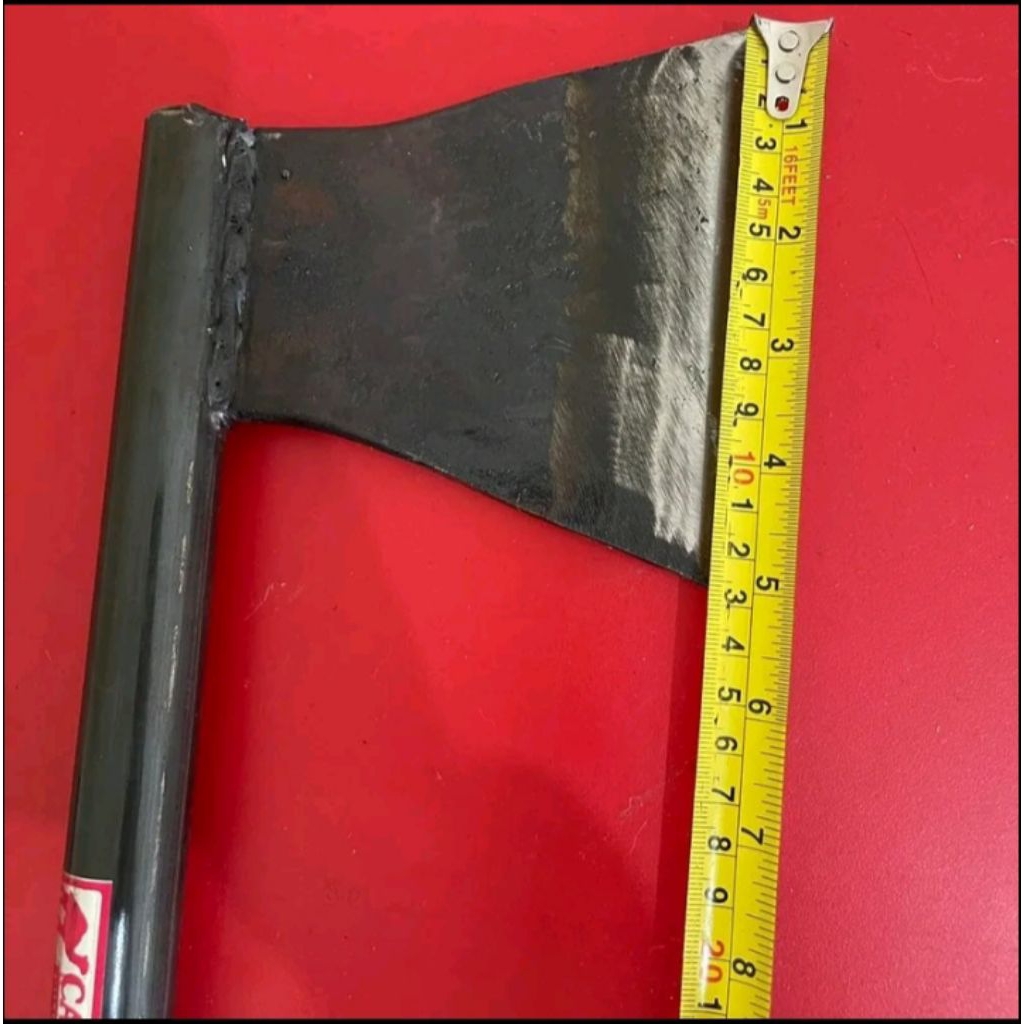 Kampak camel bonggol kelapa sawit lebar 5 inchi panjang 60 cm lengkap gagang karet(aseeqa pertanian)