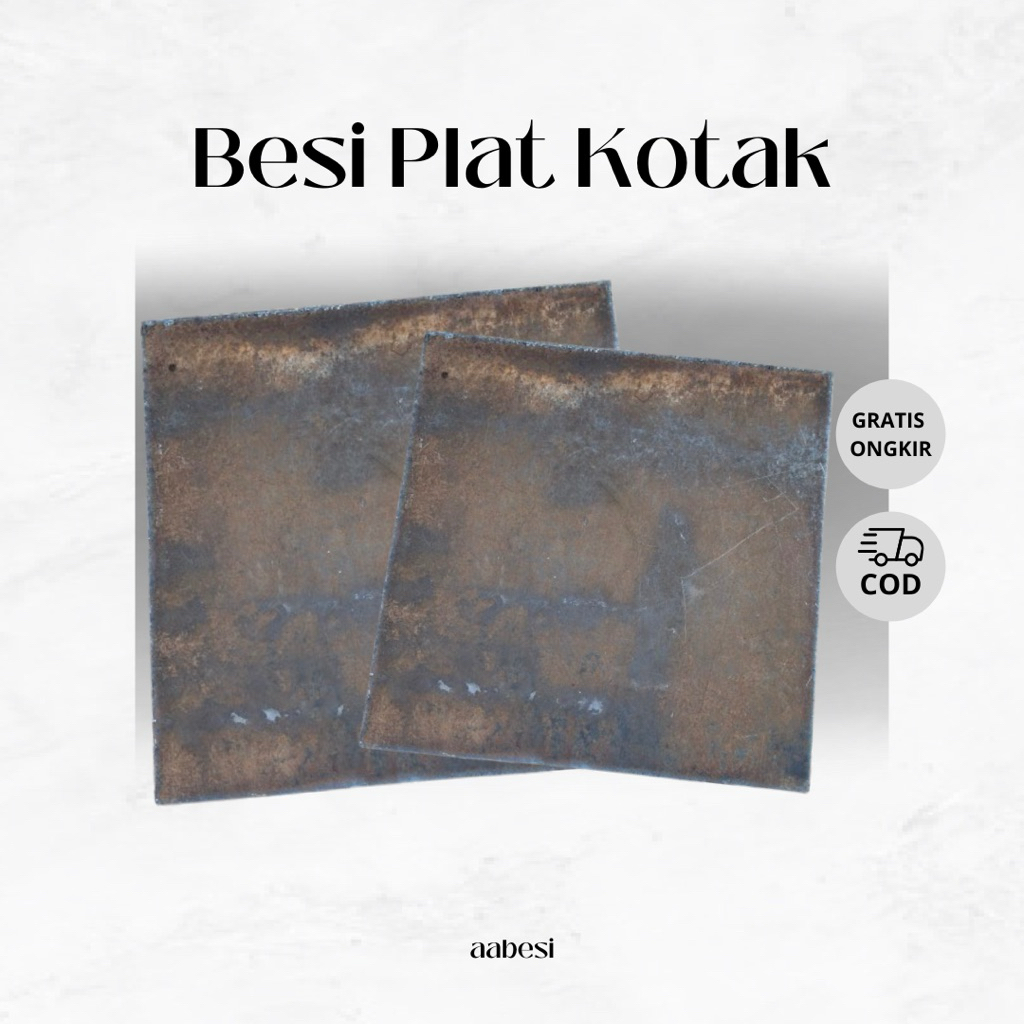 100mm × 300mm Besi Plat Kotak Tebal 6mm 8mm 10mm