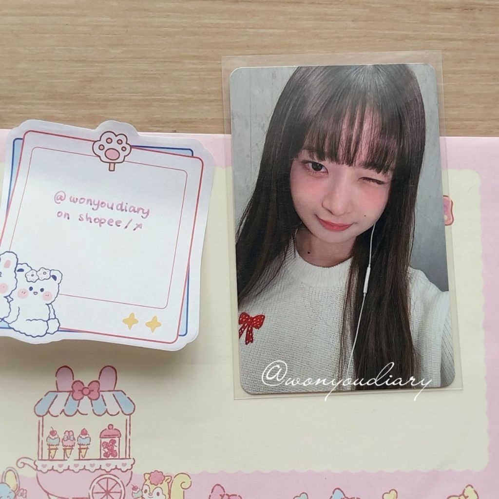 pc rei ive pob soundwave malaysia era mine offical photocard rei headset sw MY