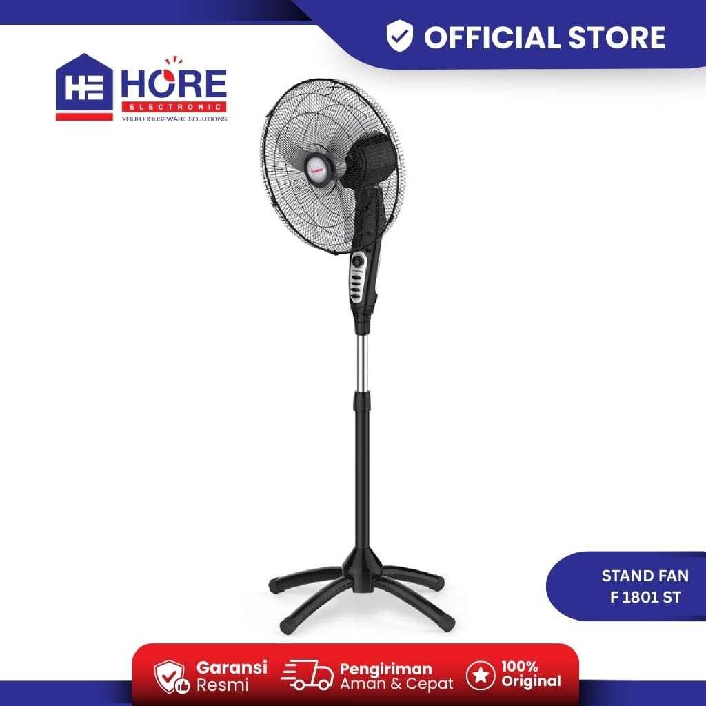 Maspion Stand Fan Kipas Angin Berdiri 18 Inch F-1801 ST