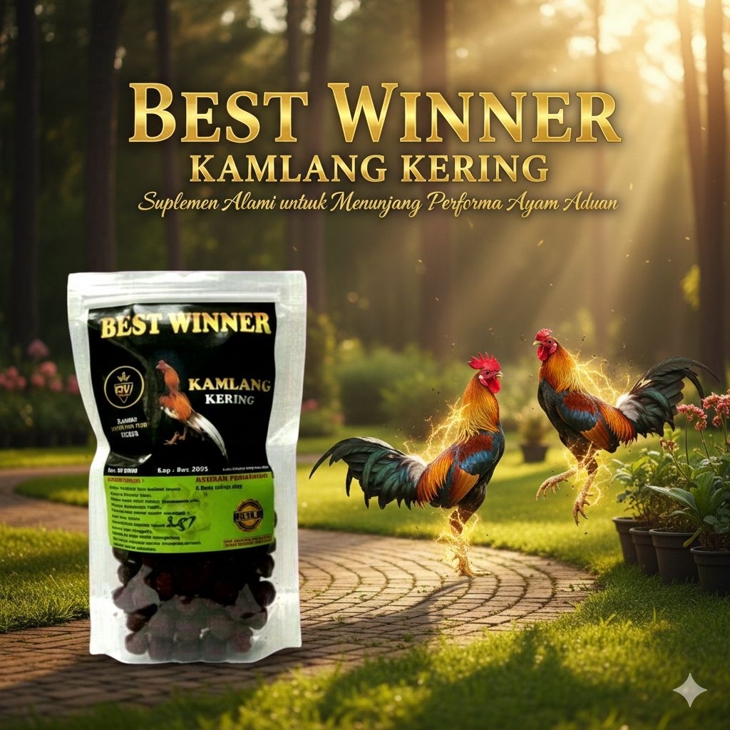 Doping Ayam Aduan – Kamlang Kering Super Power Best Winner