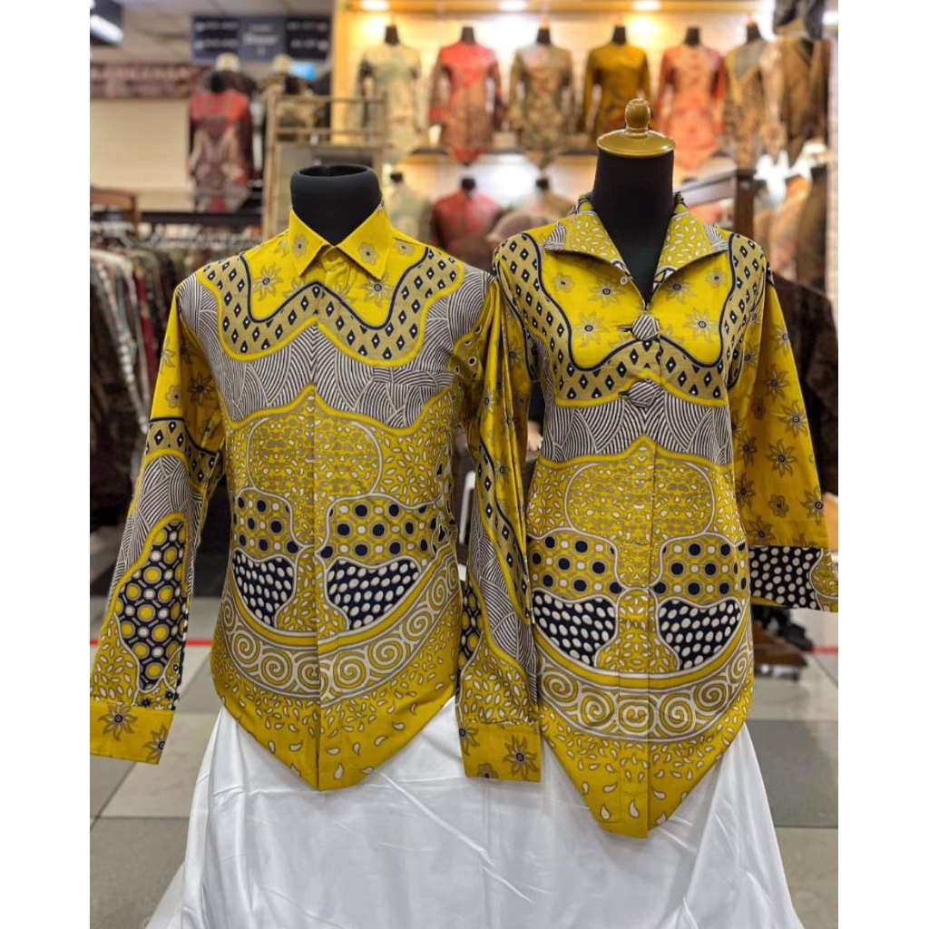 Baju Batik Tunik Premium | Batik Tunik Couple | Batik Tunik Modern | Batik Sarimbit | Batik Katun La