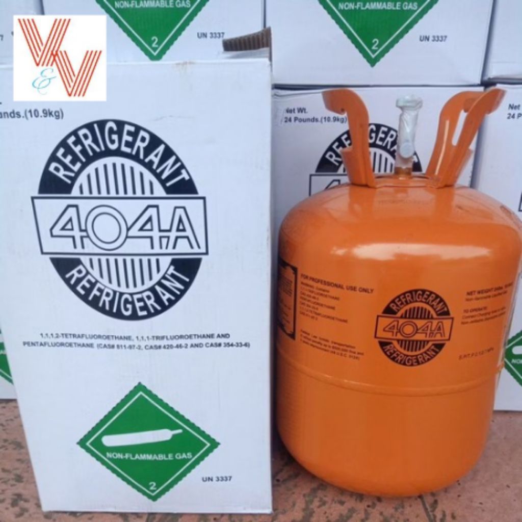 refrigerant R404A/R 404/R404 isi 10.9 kg segel pabrik