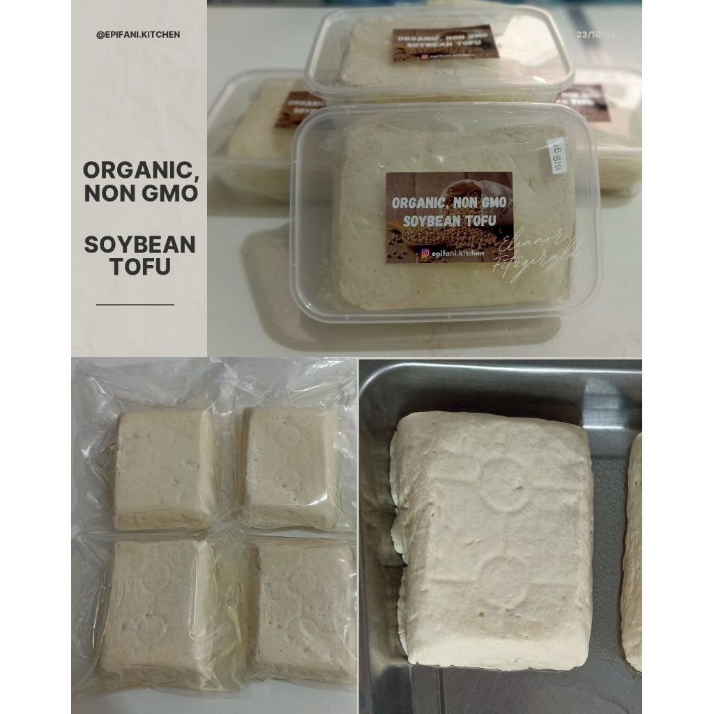Tahu Kedelai Lokal Organik Non GMO