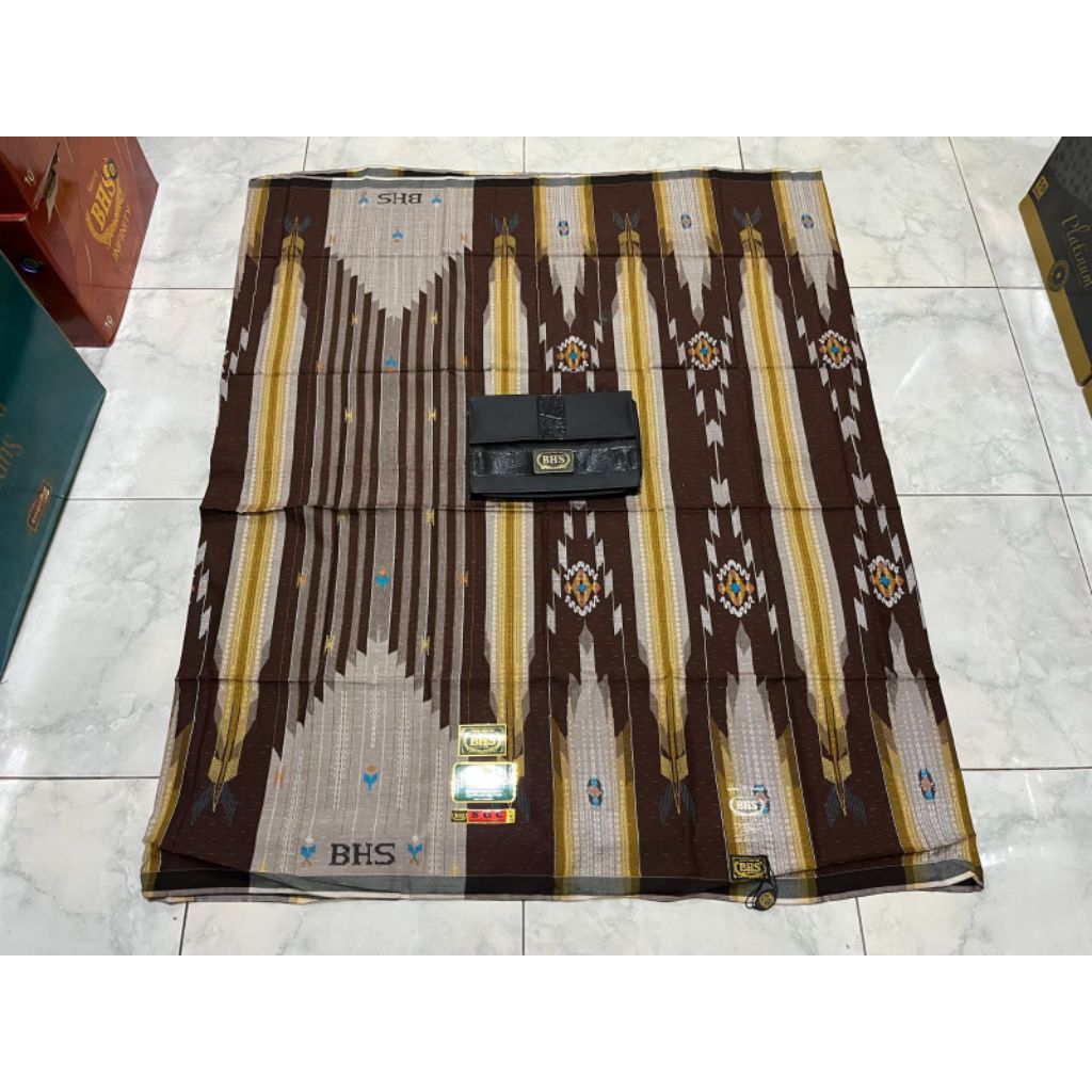Sarung BHS SGC Gold Full Sutera Spunsilk BHS Spunsilk