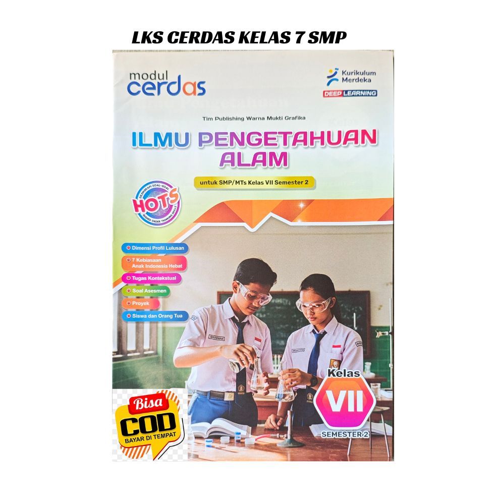 Lks Cerdas IPA Kelas 7 SMP Smt 2 Murah Terbaru