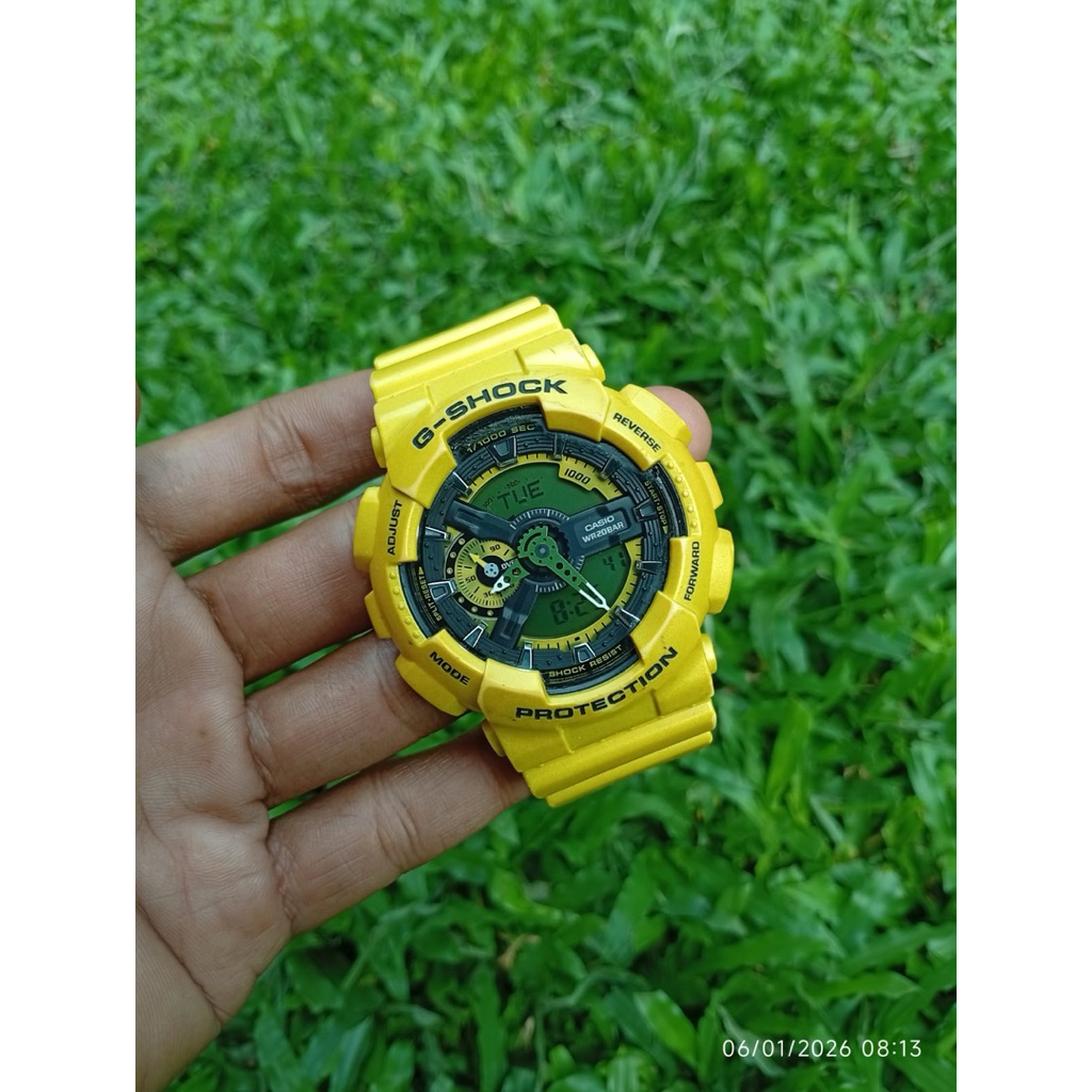 G-Shock original  GA110 second jam saja mulus fungsi normal.