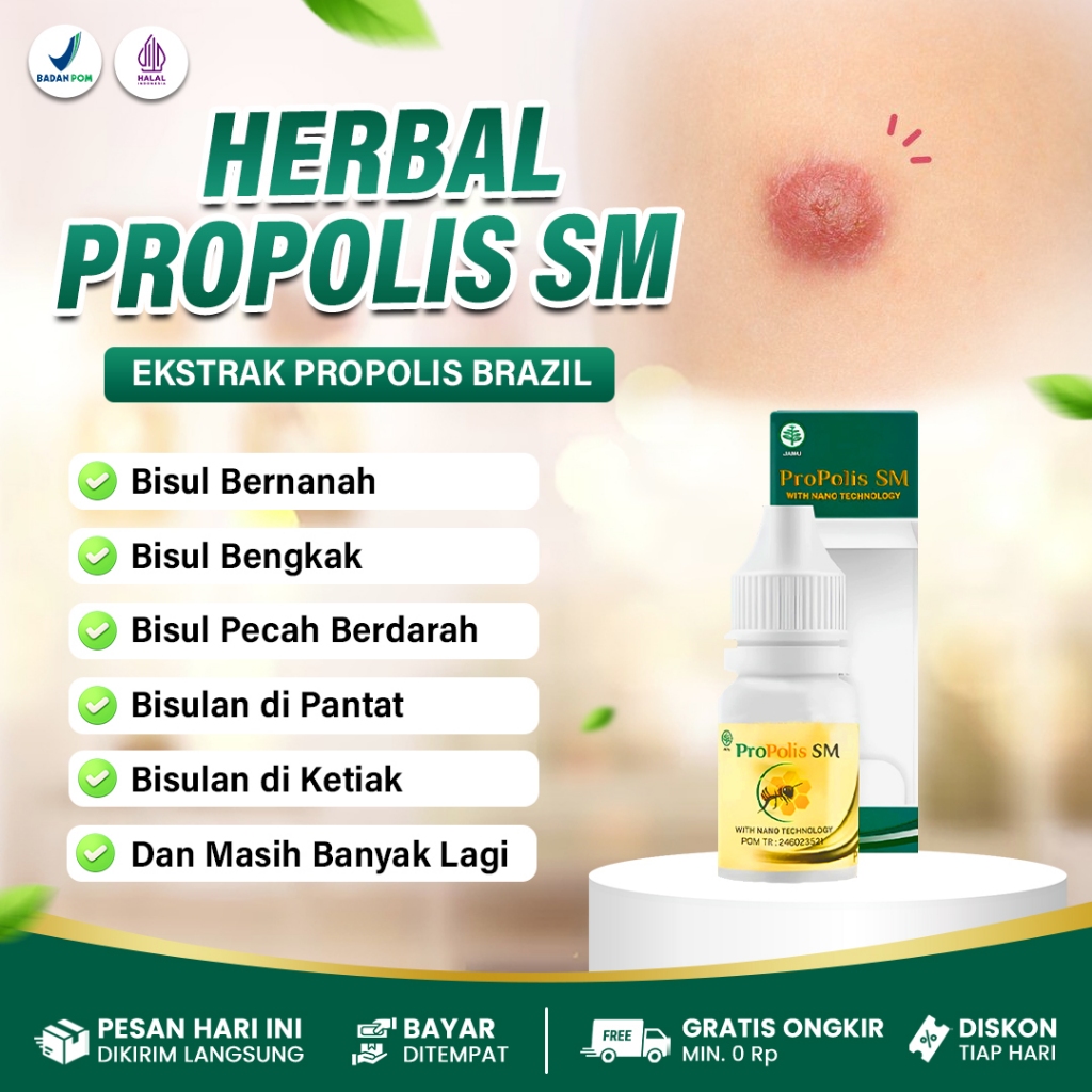 Obat Bisul, Bisul Meradang, Obat Luka Bisul, Obat Bisul Bernanah, Obat Bisul Berdarah Mengempeskan B