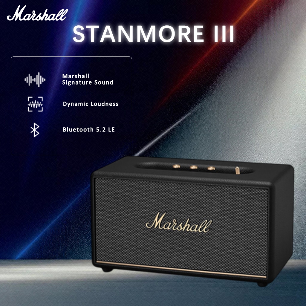 100%Original Marshall Speaker Stanmore 3/Stanmore III Wireless Bluetooth Speaker  Bluetooth Super Ba