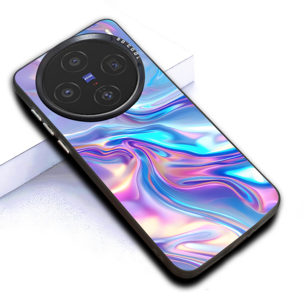 L17/softcase Hp VIVO  seri kompatibel untuk VIVO  X200 VIVO  X200 PRO VIVO  X100 hardcase silikon ke