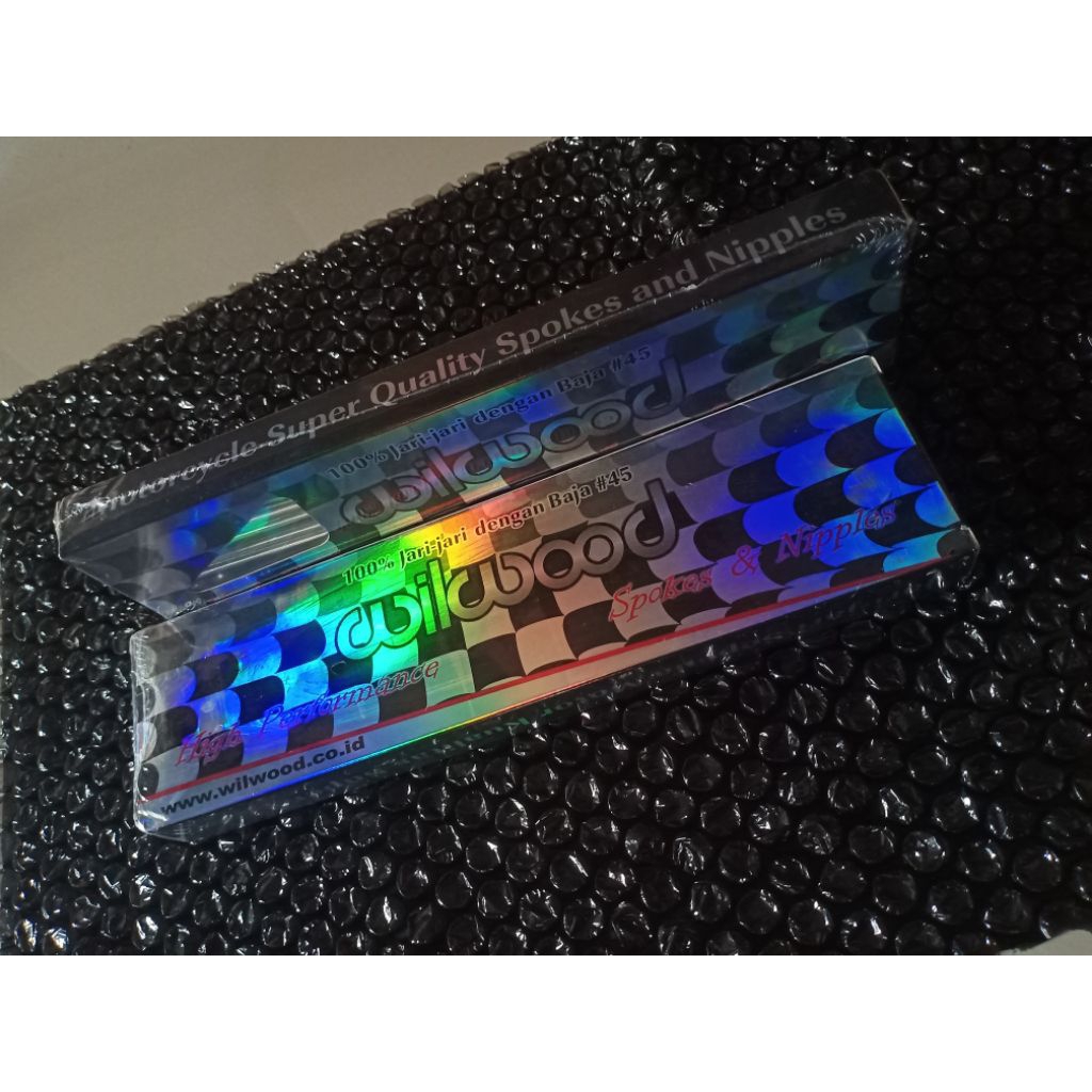 Jari-jari Wilwood Jeruji Chrome  Ruji Wilwood Chrome Ring: (14-17-18) Motor Bebek, Matic, Spot