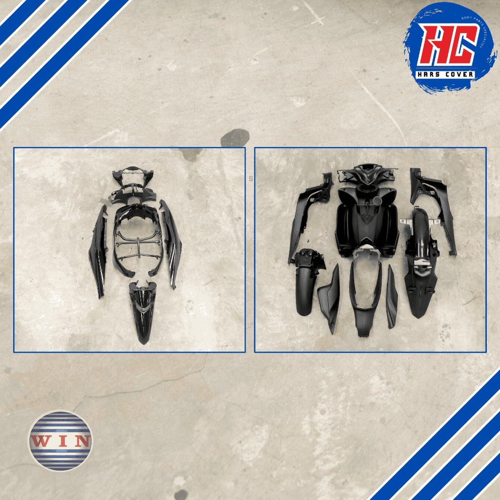 WIN - FULL Body Set JUPITER Z1 HITAM