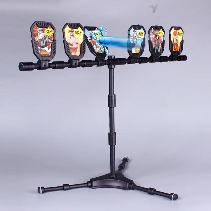 Mainan Anak Enam Target Sasaran Tembak Pistol Nerf