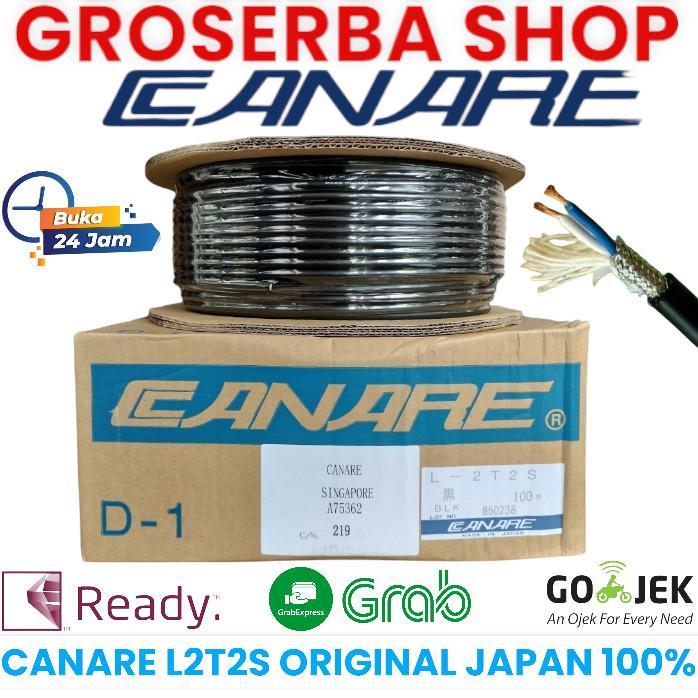 Kabel Mic CANARE L2T2S METERAN ORIGINAL JAPAN - CABLE MIK CANARE L2T2S JEPANG PER METER