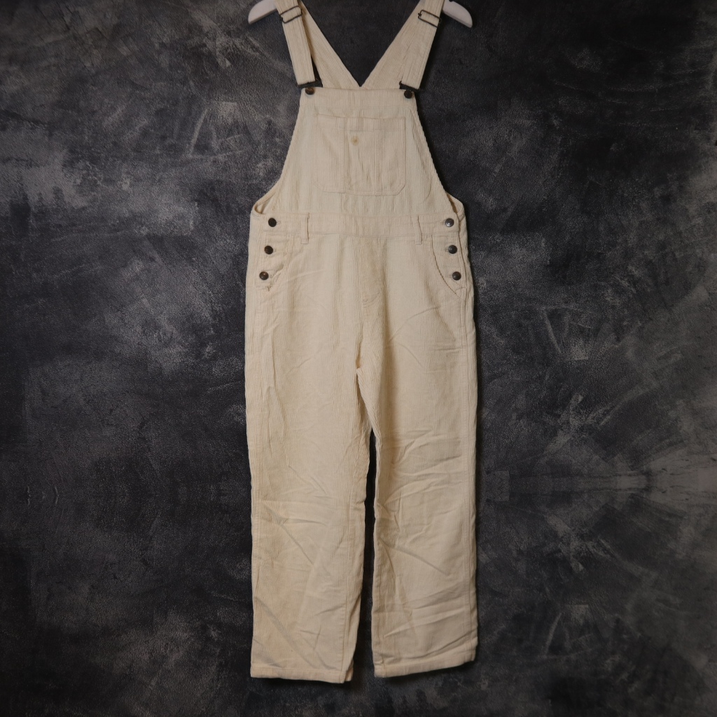OVERALL COLZA CORDUROY PANTS OV90 SIZE S-M (31 32 33) JUMPSUIT CELANA PANJANG