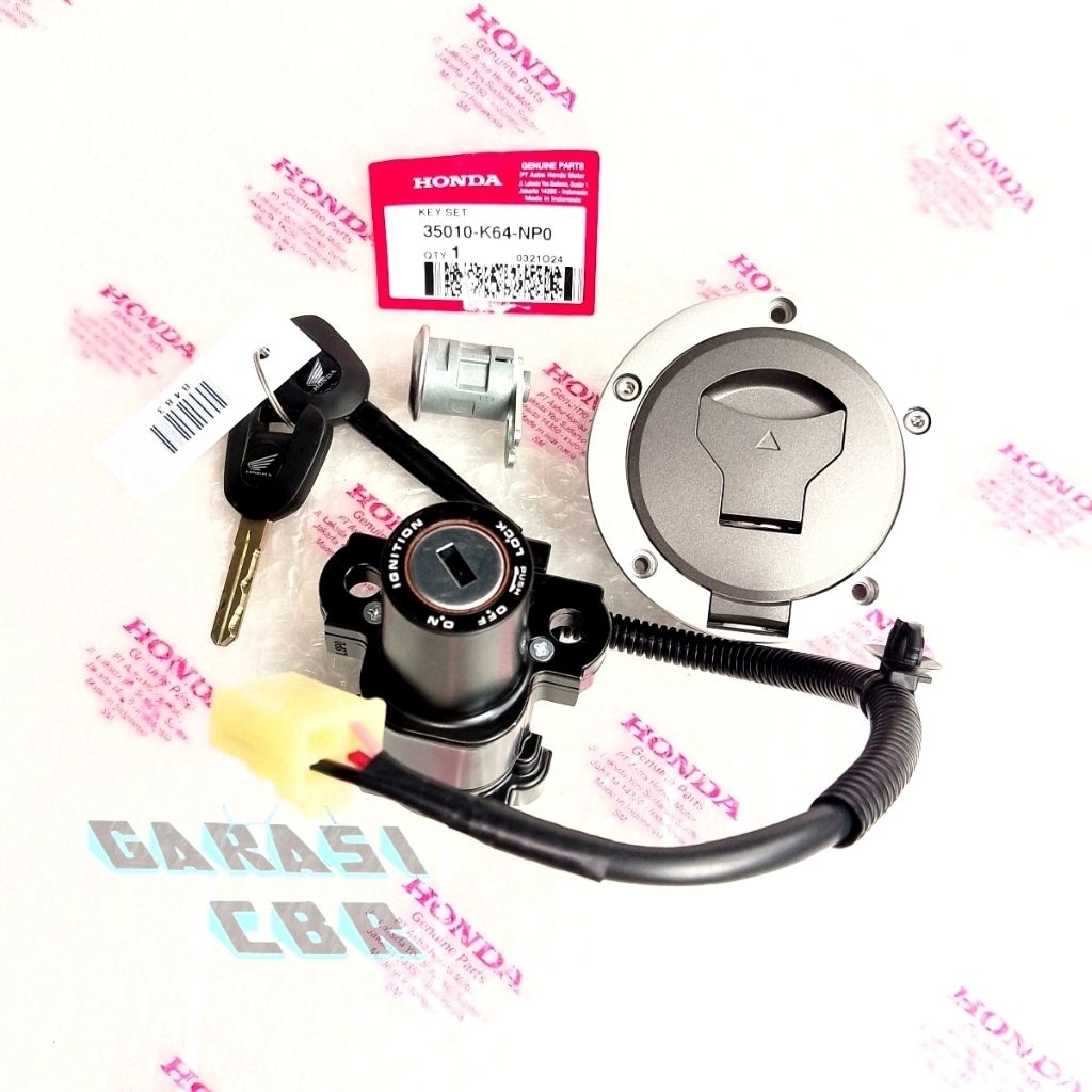 35010K64NP0 - Kunci Kontak CBR 250RR K64J - Key Set CBR 250RR K64J