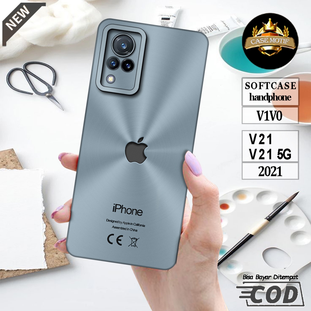 Softcase Hp VIVO V21 Casing VIVO V21 Terbaru 2021 Aksesoris Softcase Casing Silikon Case Hp Murah