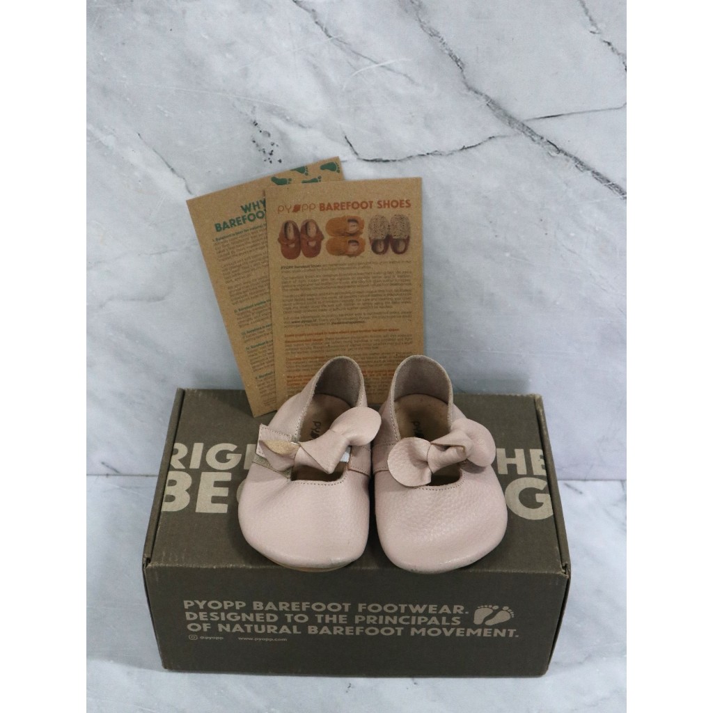PRELOVED Sepatu Anak PYOPP - Baby Mary Jane - Soft Nude size 3 =13 cm