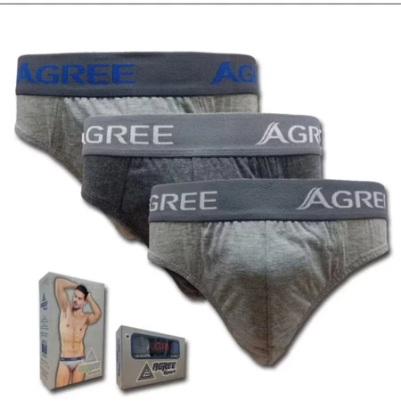 (3PCS) CD DEWASA CELANA DALAM AGREE SPORT 2330 TERMURAH