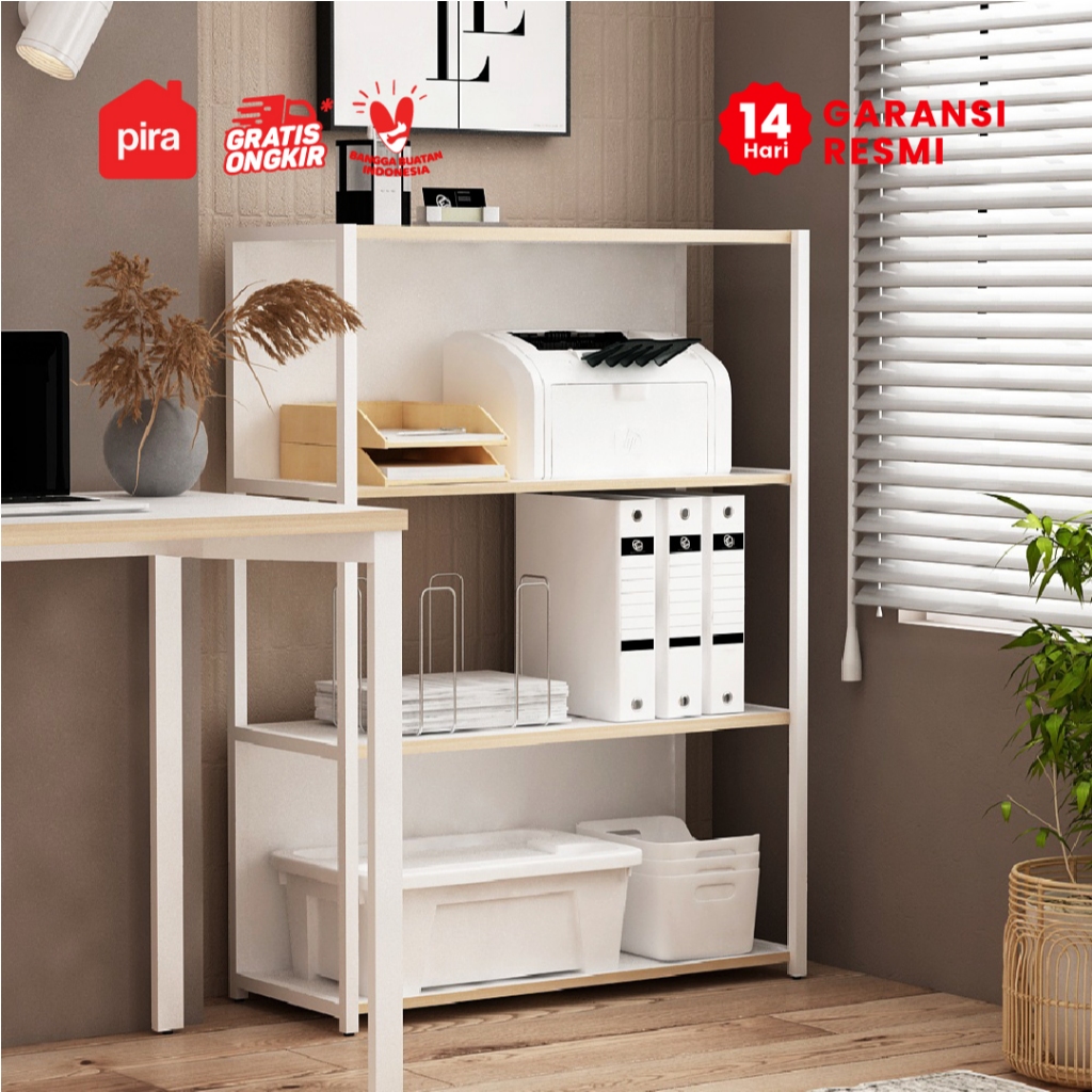 PIRA WORK - OFISU SU81 Rak Buku Besi / Rak Susun Besi