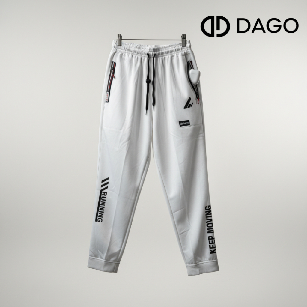 Celana Training Pria Wanita Olahraga Parasut Pria Bertali Scuba Ukuran Jumbo