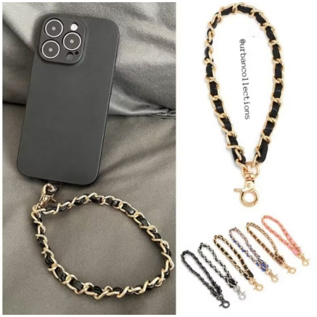 Chain Phone Charm Gantungan Hp Rantai Tali Hp .Rantai Emas Tas Tas Tali Rantai Besi untuk Pegangan