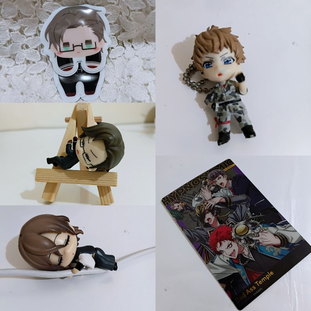 [Official] hypnosis mic figure Jyuto rio gentaro bat card