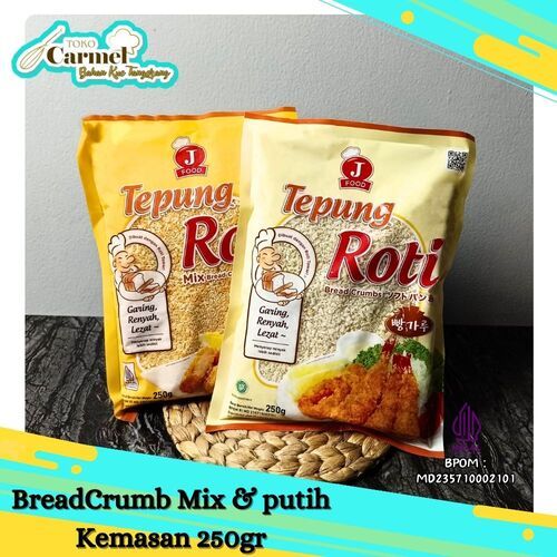 Tepung Roti JFOOD 250gr - Bread Crumb Mix tepung panir tempura