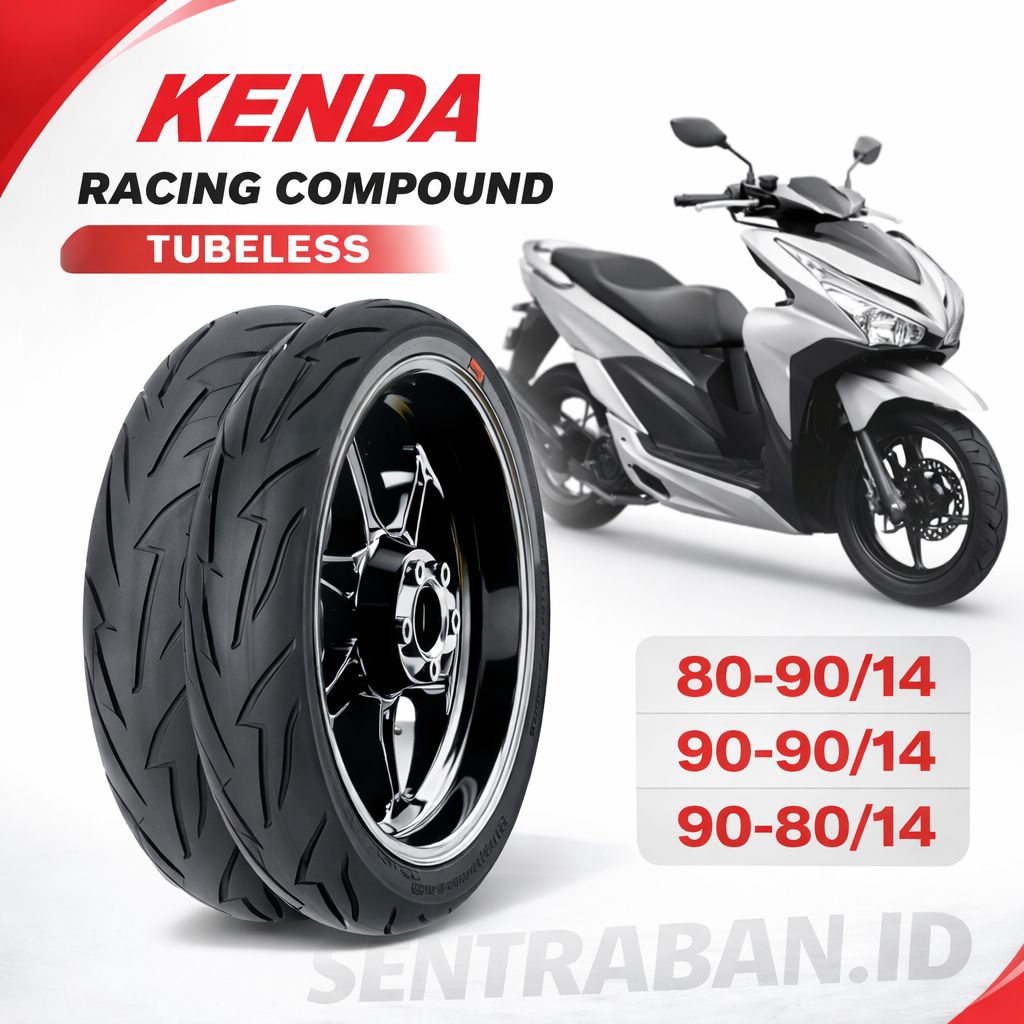 BAN KENDA RANCING COMPOUND TUBELESS RING 14