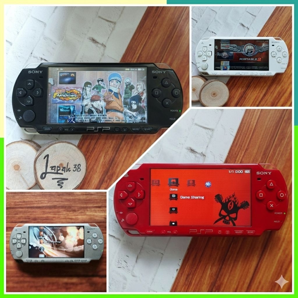 PSP Slim cfw - Bisa main game PSP PS1 Sega Snes Snes GBA