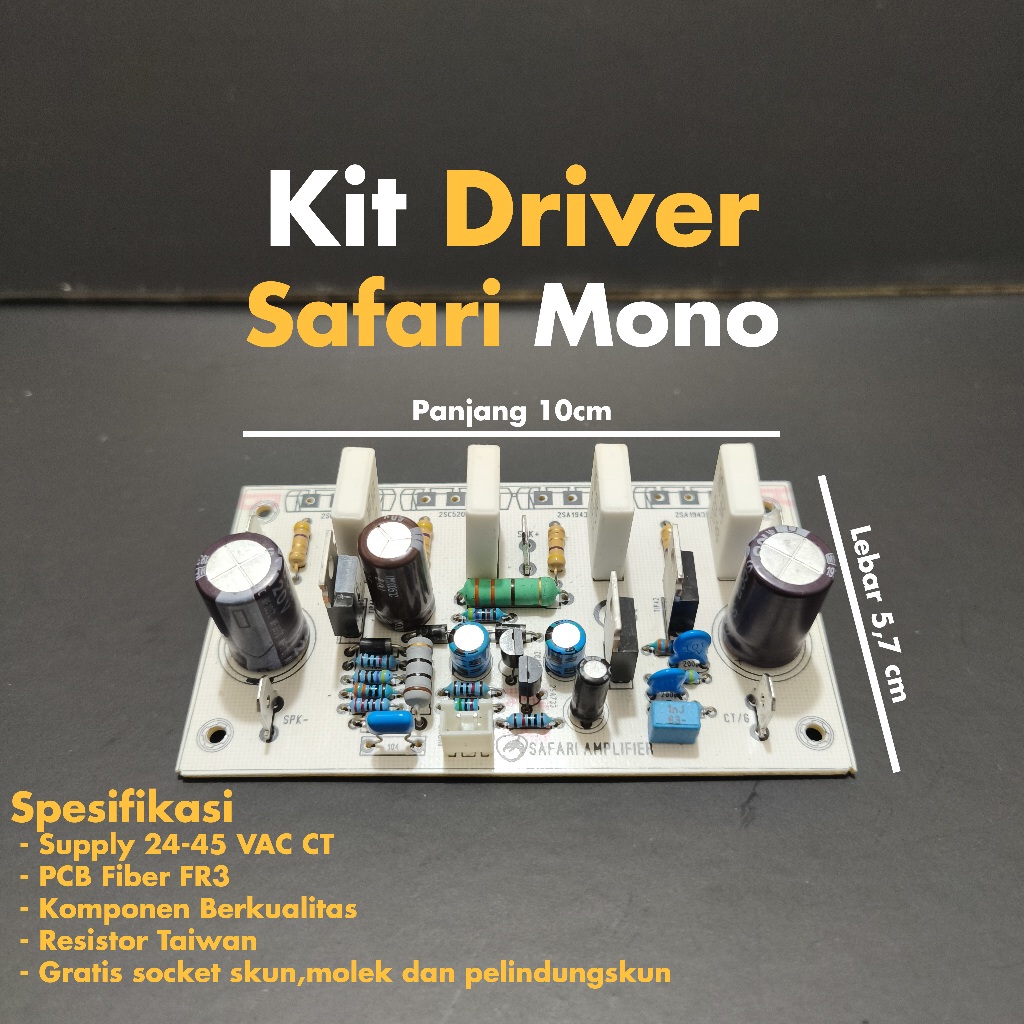 Kit Driver Safari / Driver Kit Safari