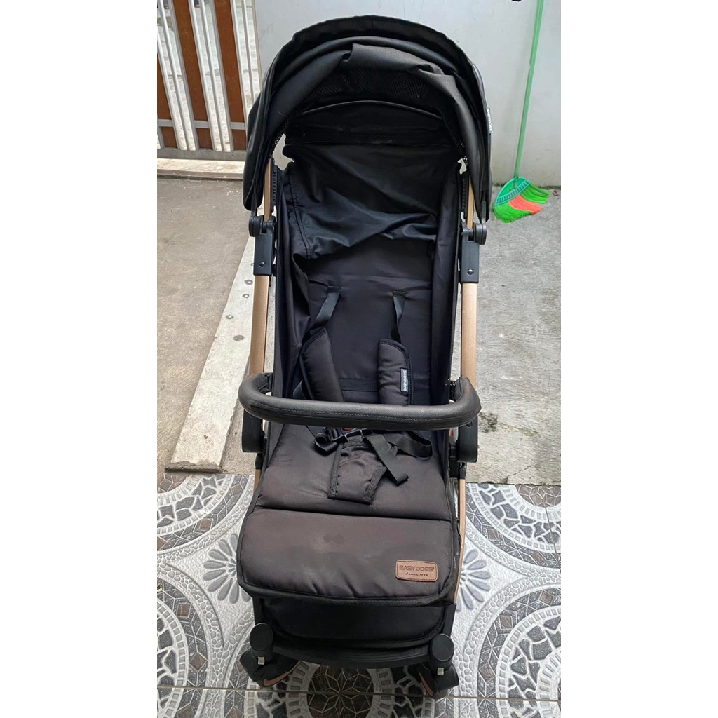 preloved stroller esmio gold