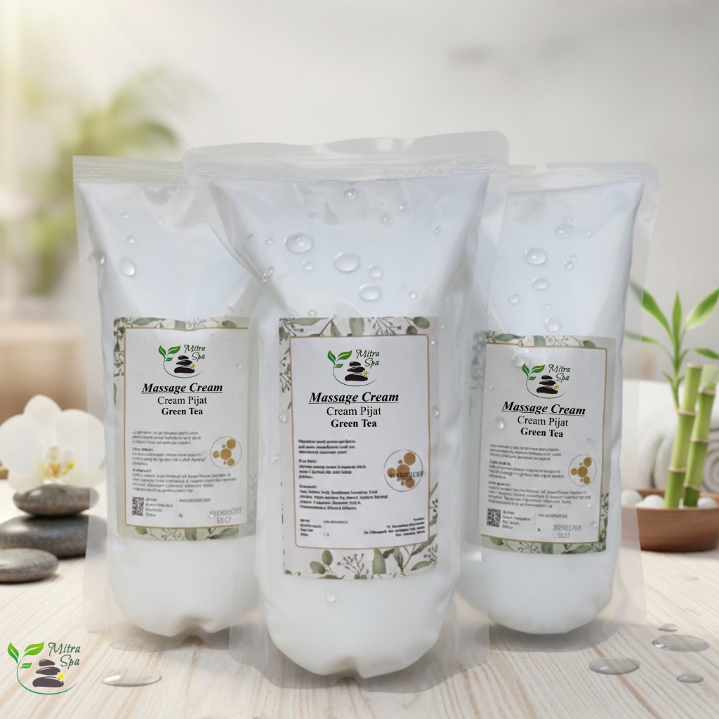 MitraSpa Cream Pijat 1 KG Massage Cream Kiloan HARUM Krim Pijat Urut BPOM